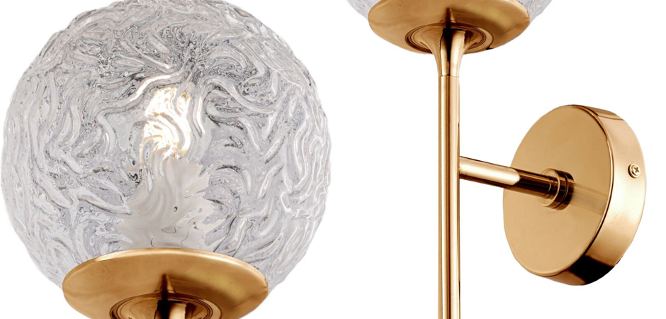Бра Soranzo Glass Balls Sconces Brass Бра Soranzo Glass Balls Sconces Brass - Loft-Concept в Кирове