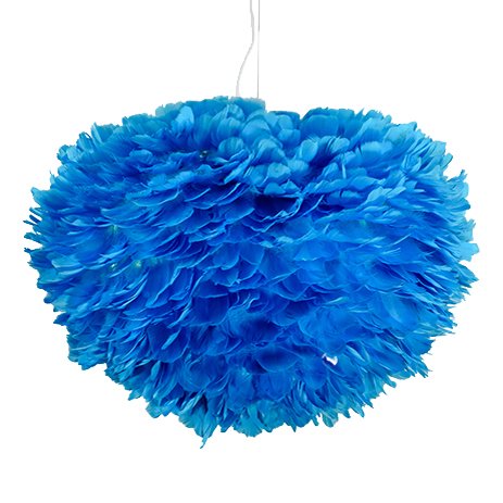 Люстра из перьев Plumage Blue Люстра из перьев Plumage Blue в Кирове | Loft Concept