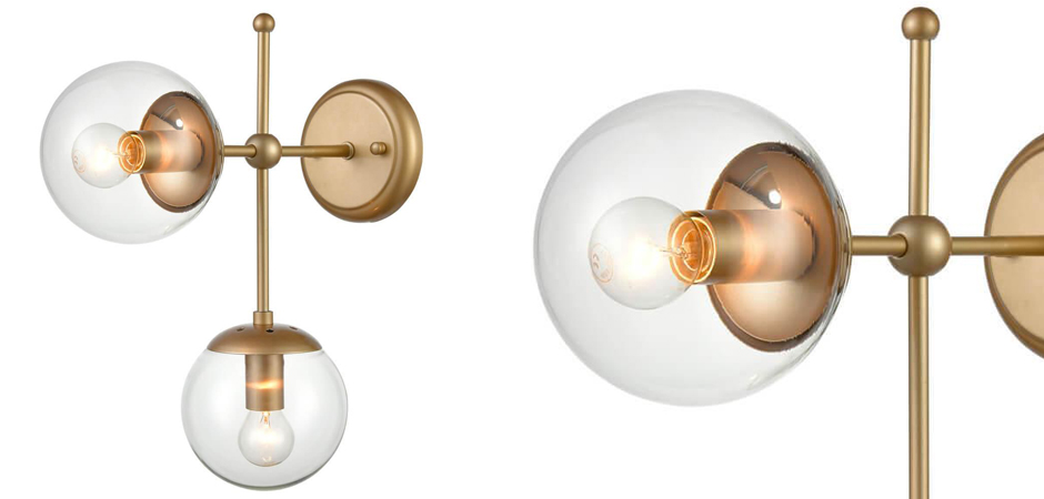 Бра Gold Balls Bra 2 Бра Gold Balls Bra 2 - Loft-Concept в Кирове