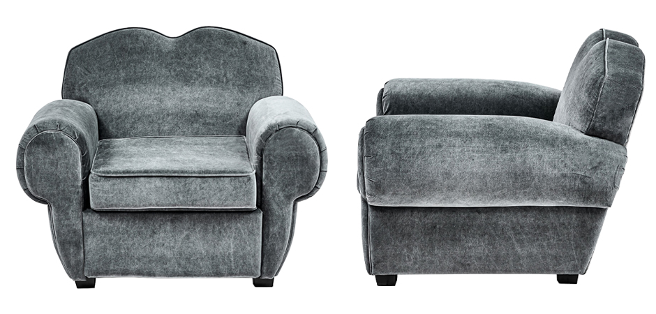 Кресло Braganza Chair Gray Кресло Braganza Chair Gray - Loft-Concept в Кирове