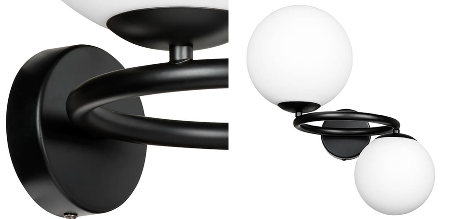 Бра Bubbles on Ring Sconces Black Бра Bubbles on Ring Sconces Black - Loft-Concept в Кирове