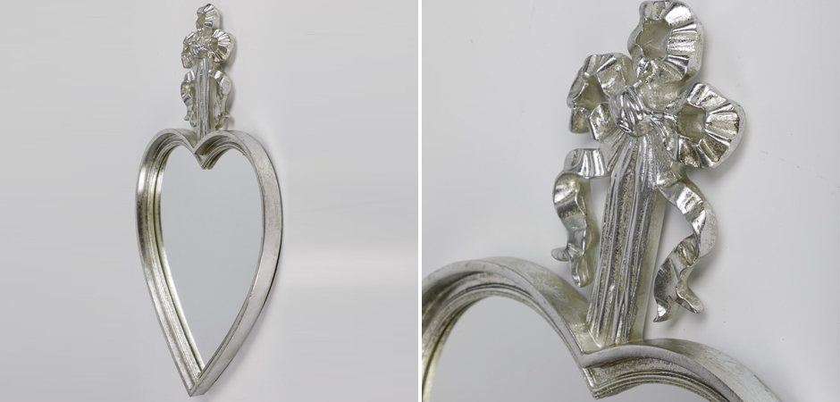 Зеркало Mirror Heart Серебристое Зеркало Mirror Heart Серебристое - Loft-Concept в Кирове