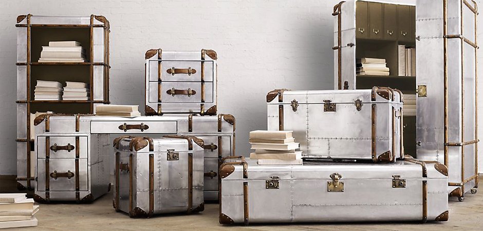 Стол Richards metal trunk Desks - фото №1