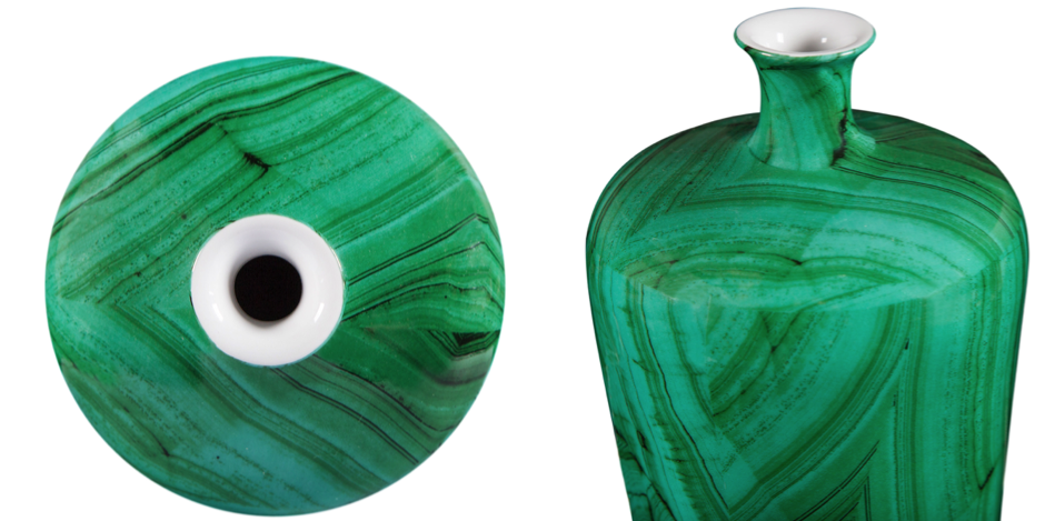 Ваза Malachite Vase flask Ваза Malachite Vase flask - Loft-Concept в Кирове