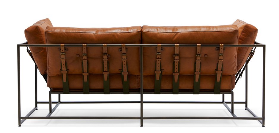 Двухместный диван Two Seat Encounter Leather Sofa Двухместный диван Two Seat Encounter Leather Sofa - Loft-Concept в Кирове