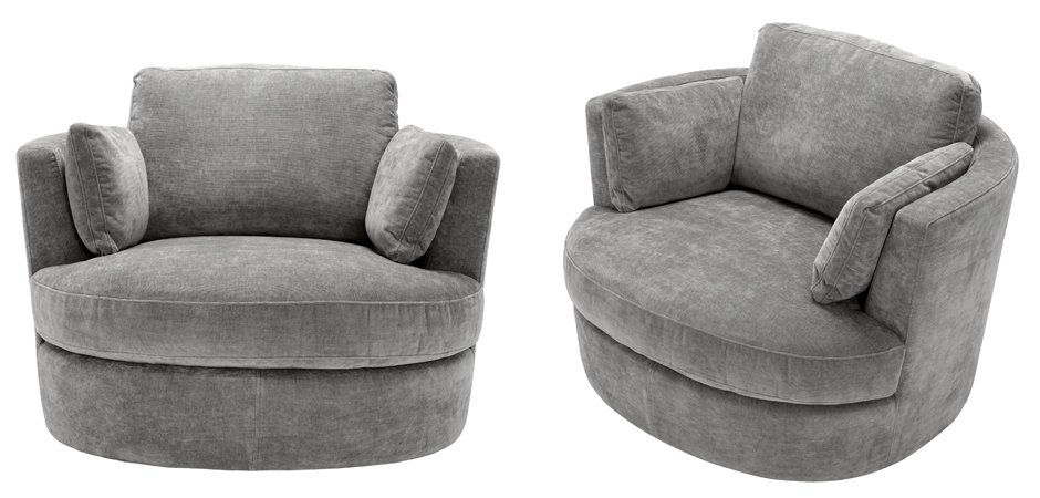 Кресло Eichholtz Chair Clarissa Grey Кресло Eichholtz Chair Clarissa Grey - Loft-Concept в Кирове
