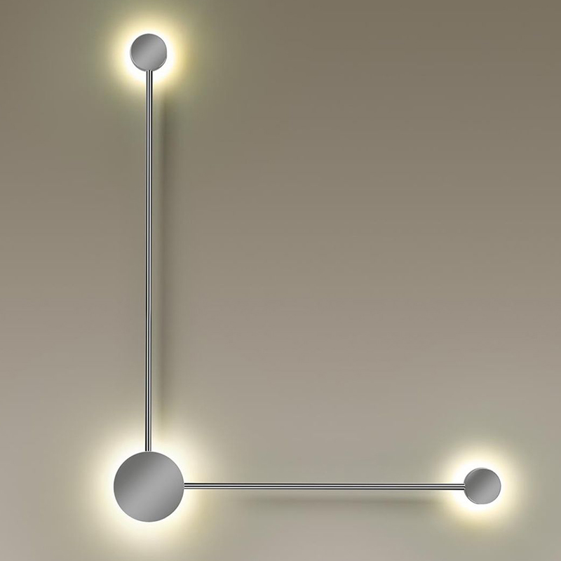 Бра Pin Wall Light Chrome Angle Хром Бра Pin Wall Light Chrome Angle Хром в Кирове | Loft Concept