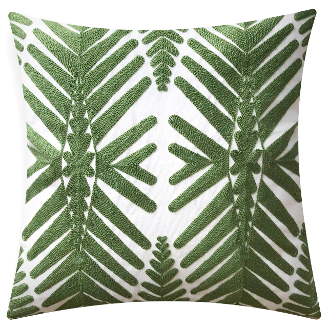 Декоративная подушка Green Ornament #1 Декоративная подушка Green Ornament #1 в Кирове | Loft Concept