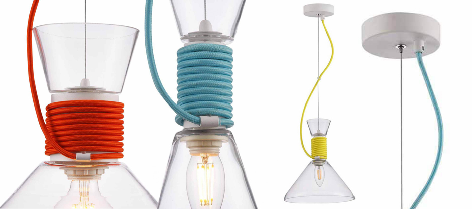 Подвесной Светильник Lamp With Multi-Colored Ropes Подвесной Светильник Lamp With Multi-Colored Ropes - Loft-Concept в Кирове