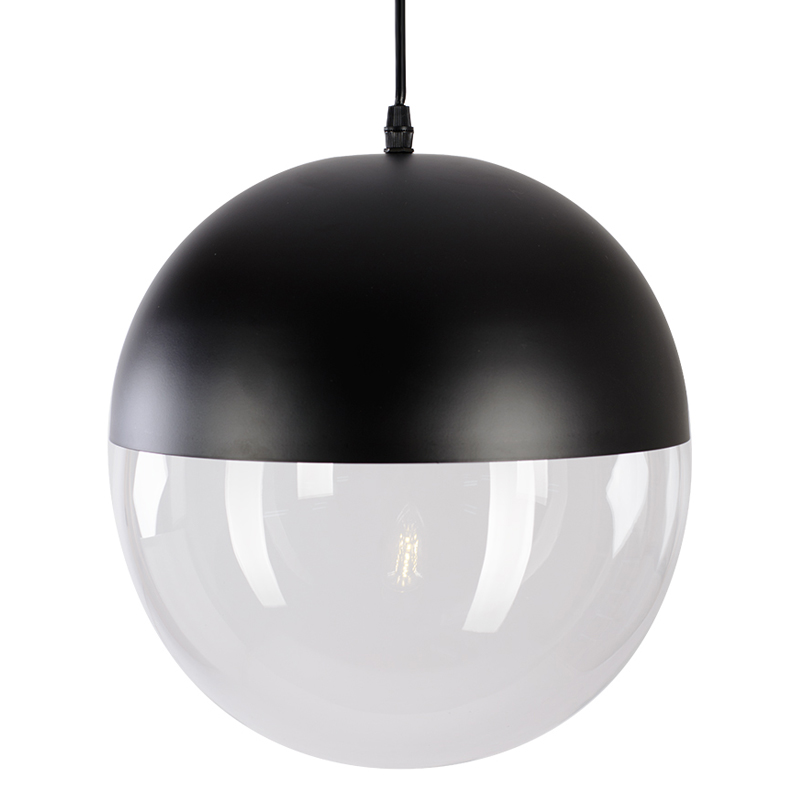 Подвесной светильник pendant lamp SPHERE 1 Черный Прозрачное Стекло Подвесной светильник pendant lamp SPHERE 1 Черный Прозрачное Стекло в Кирове | Loft Concept