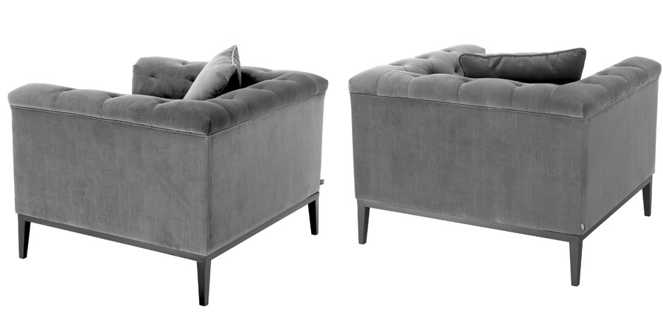 Кресло Eichholtz Chair Cesare Grey Кресло Eichholtz Chair Cesare Grey - Loft-Concept в Кирове