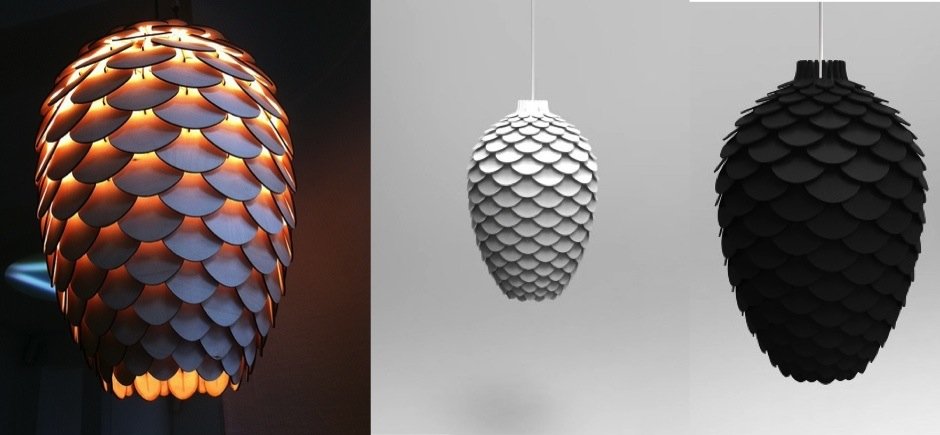 Люстра Pinecone Wooden King Люстра Pinecone Wooden King - Loft-Concept в Кирове