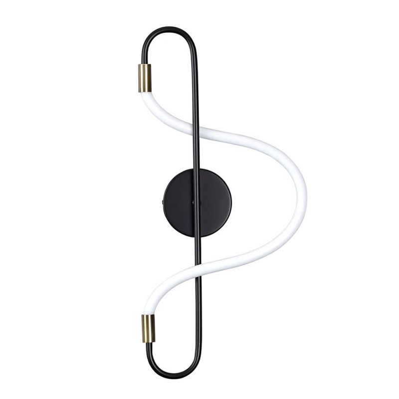 Бра GLORIFY WALL Black Wall lamp 50 Черный Белый Бра GLORIFY WALL Black Wall lamp 50 Черный Белый в Кирове | Loft Concept
