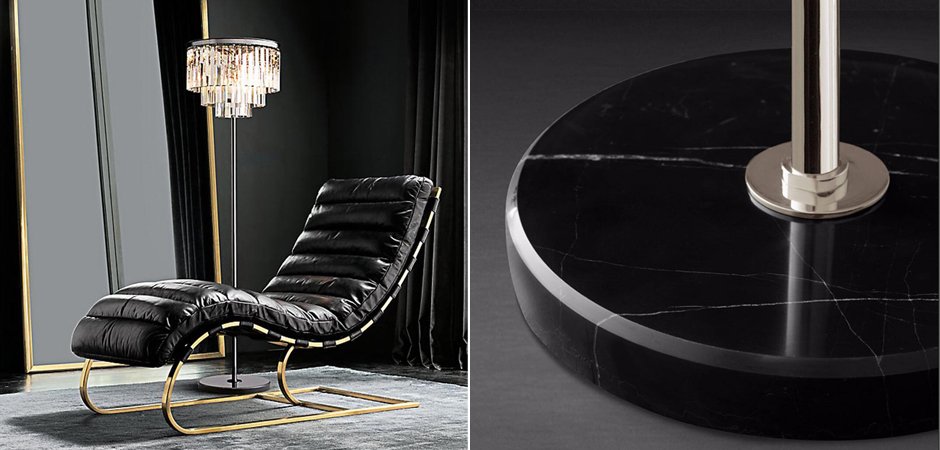 Торшер RH Odeon Floor Lamp Chrome Торшер RH Odeon Floor Lamp Chrome - Loft-Concept в Кирове