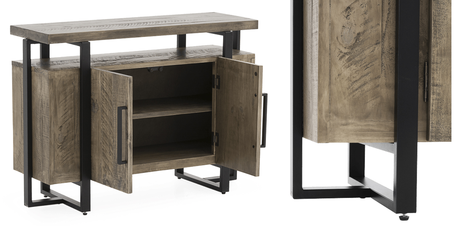 Комод в стиле Лофт Mads Wood Chest of Drawers - фото