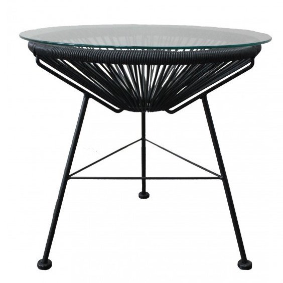 Приставной стол Acapulco side table Black Морская синь Желтый Черный Белый Зеленый Оранжевый Приставной стол Acapulco side table Black Морская синь Желтый Черный Белый Зеленый Оранжевый в Кирове | Loft Concept