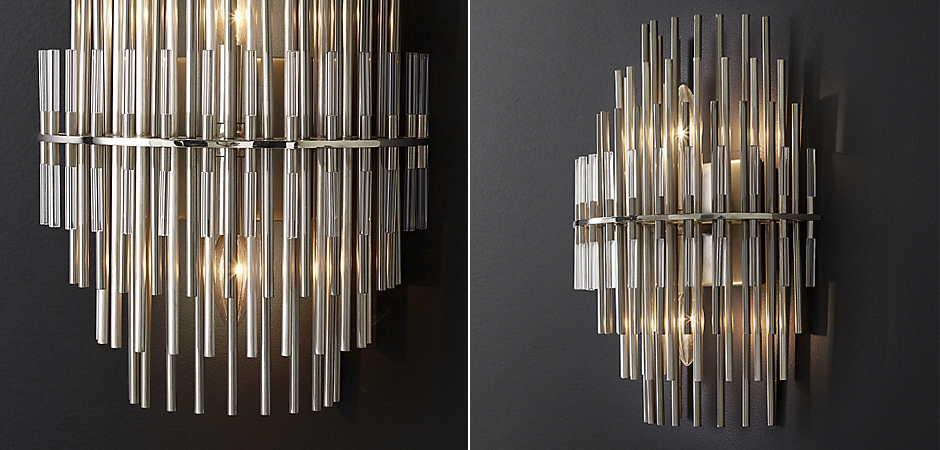 Бра Restoration Hardware Emile Sconce Chrome Бра Restoration Hardware Emile Sconce Chrome - Loft-Concept в Кирове