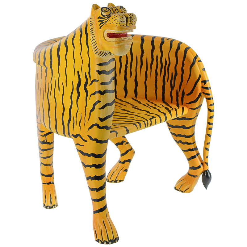 Кресло Tiger Armchair Желтый Черный Красный Кресло Tiger Armchair Желтый Черный Красный в Кирове | Loft Concept