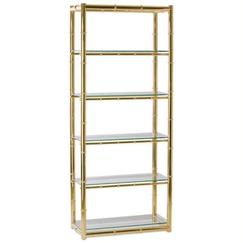 Стеллаж Jobet Rack Глянцевое золото Стеллаж Jobet Rack Глянцевое золото в Кирове | Loft Concept
