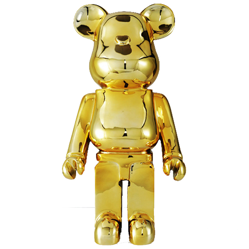 Статуэтка Bearbrick Gold Глянцевое золото Статуэтка Bearbrick Gold Глянцевое золото в Кирове | Loft Concept