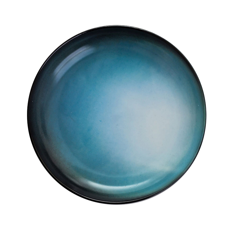 Тарелка Seletti Uranus Синий Черный Тарелка Seletti Uranus Синий Черный в Кирове | Loft Concept