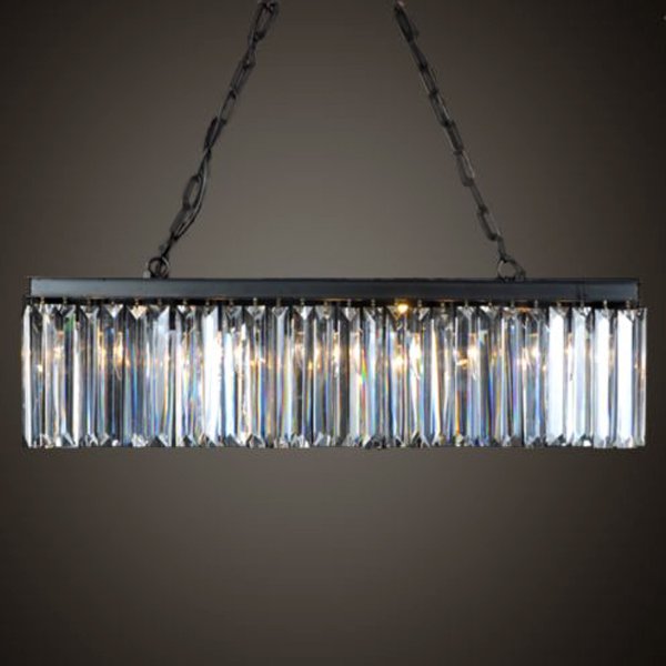 Люстра RH 1920 s ODEON Clear Glass Iron 90 Люстра RH 1920 s ODEON Clear Glass Iron 90 в Кирове | Loft Concept