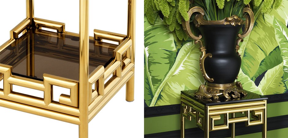 Приставной стол Eichholtz Column Niagora Приставной стол Eichholtz Column Niagora - Loft-Concept в Кирове