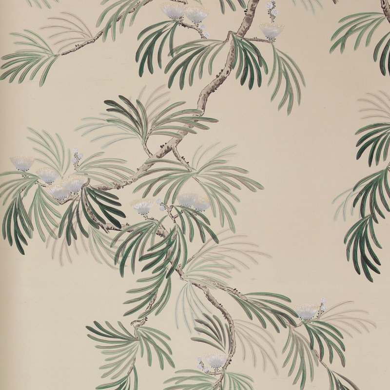 Обои ручная роспись Silk Tree Special Colurway on Sabbia slub silk Обои ручная роспись Silk Tree Special Colurway on Sabbia slub silk в Кирове | Loft Concept