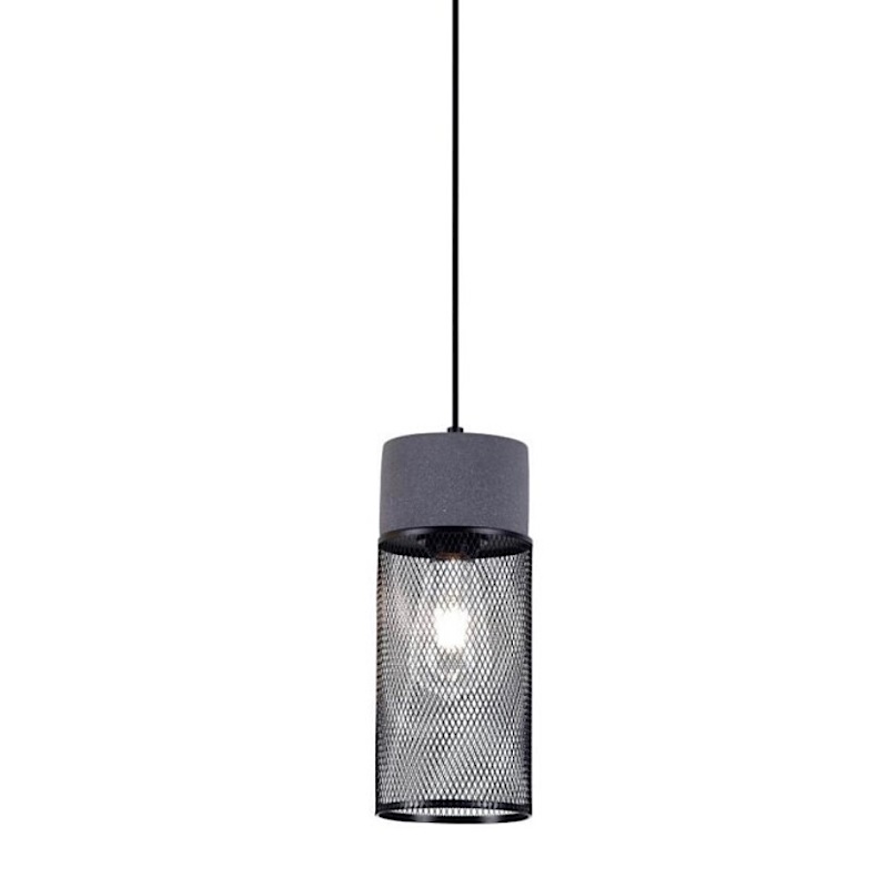 Подвесной светильник Loft Riveted Mesh Lighting Серый Черный матовый Подвесной светильник Loft Riveted Mesh Lighting Серый Черный матовый в Кирове | Loft Concept