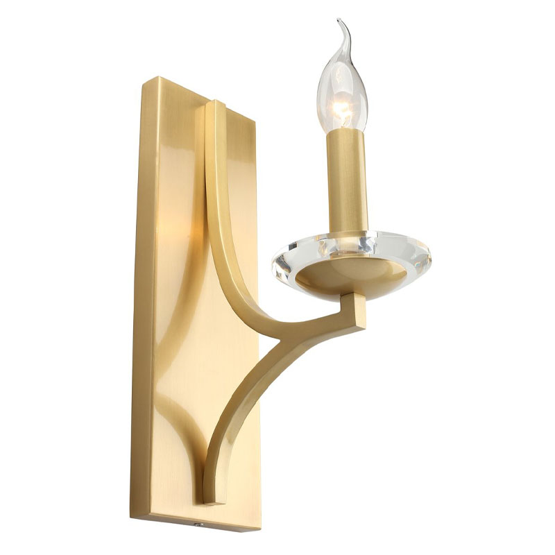 Бра Ancient Sophistication Brass с Хрустальным декором Латунь Бра Ancient Sophistication Brass с Хрустальным декором Латунь в Кирове | Loft Concept