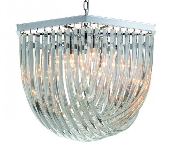 Люстра Chandelier Retro Lava 8 Хром Люстра Chandelier Retro Lava 8 Хром в Кирове | Loft Concept
