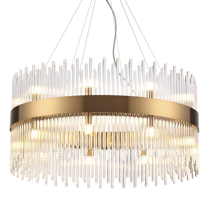 Люстра Nembus Lynn Chandelier Бронза Прозрачный Люстра Nembus Lynn Chandelier Бронза Прозрачный в Кирове | Loft Concept