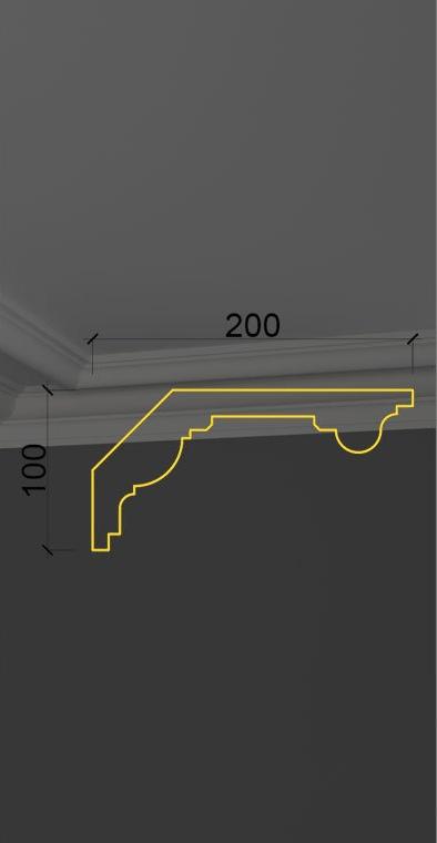 Гладкий карниз KT-20 Гладкий карниз KT-20 в Кирове