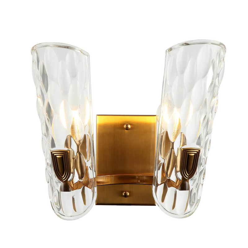 Бра Plafond Glass Shield bronze Прозрачное Стекло Бронза Бра Plafond Glass Shield bronze Прозрачное Стекло Бронза в Кирове | Loft Concept