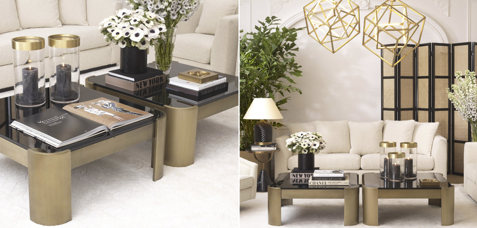 Кофейный стол Eichholtz Coffee Table Courrier Кофейный стол Eichholtz Coffee Table Courrier - Loft-Concept в Кирове
