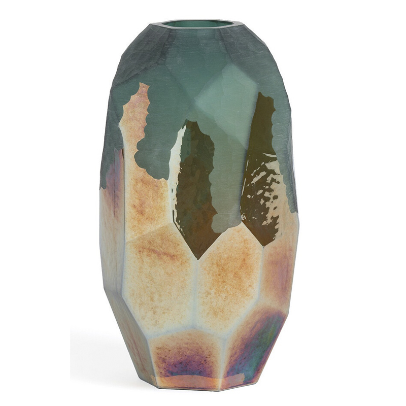 Ваза Giacomo Vase 35 Зеленый Золотой Ваза Giacomo Vase 35 Зеленый Золотой в Кирове | Loft Concept