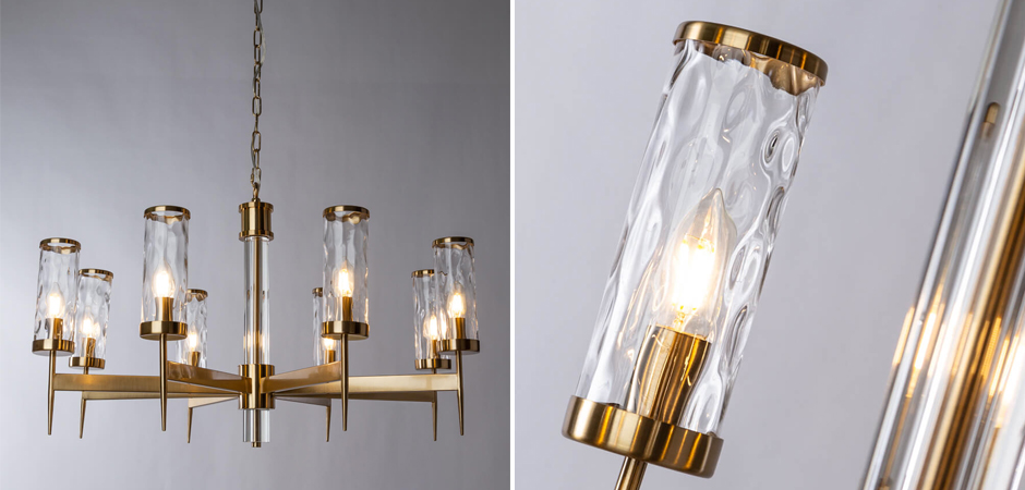 Люстра Brass Wheel в Американском стиле Люстра Brass Wheel в Американском стиле - Loft-Concept в Кирове