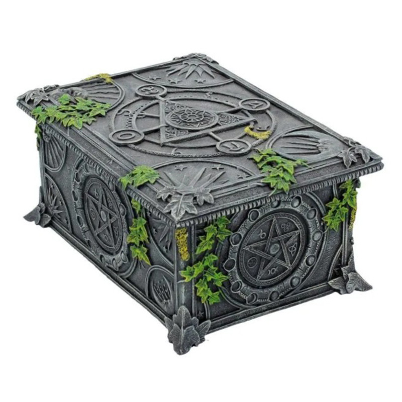 Шкатулка Wiccan Pentagram Серый в Кирове | Loft Concept 
