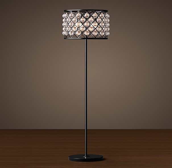 Напольная лампа RH Spencer Floor Lamp Черный Напольная лампа RH Spencer Floor Lamp Черный в Кирове | Loft Concept