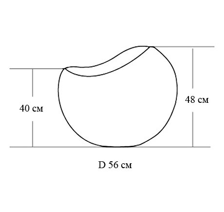 Большой табурет Finn Stone Ball Chair Большой табурет Finn Stone Ball Chair в Кирове