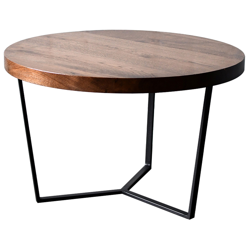 Кофейный стол Trey Industrial Metal Rust Coffee Table Черный Коричневый Кофейный стол Trey Industrial Metal Rust Coffee Table Черный Коричневый в Кирове | Loft Concept