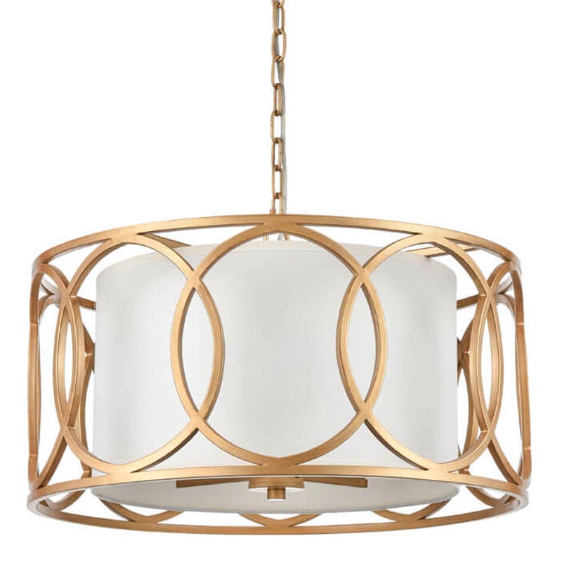 Люстра Anetoun Chandelier Золотой Белый Люстра Anetoun Chandelier Золотой Белый в Кирове | Loft Concept