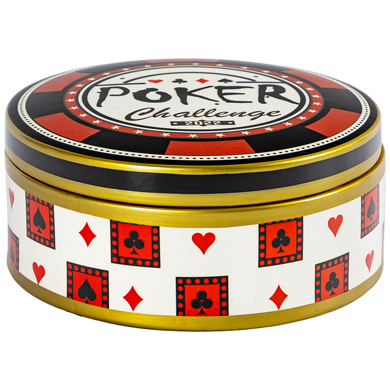 Шкатулка Poker Collection Box Золотой Белый Черный Красный Шкатулка Poker Collection Box Золотой Белый Черный Красный в Кирове | Loft Concept