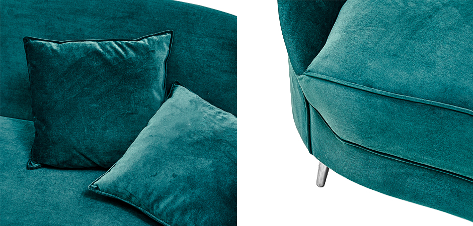 Диван Paulet Sofa Изумрудный велюр Диван Paulet Sofa Изумрудный велюр - Loft-Concept в Кирове