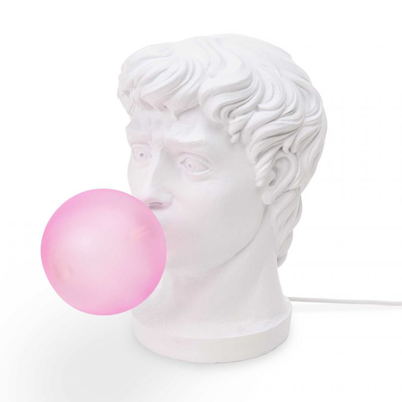 Настольная лампа Seletti Wonder times Белый Розовый Настольная лампа Seletti Wonder times Белый Розовый в Кирове | Loft Concept