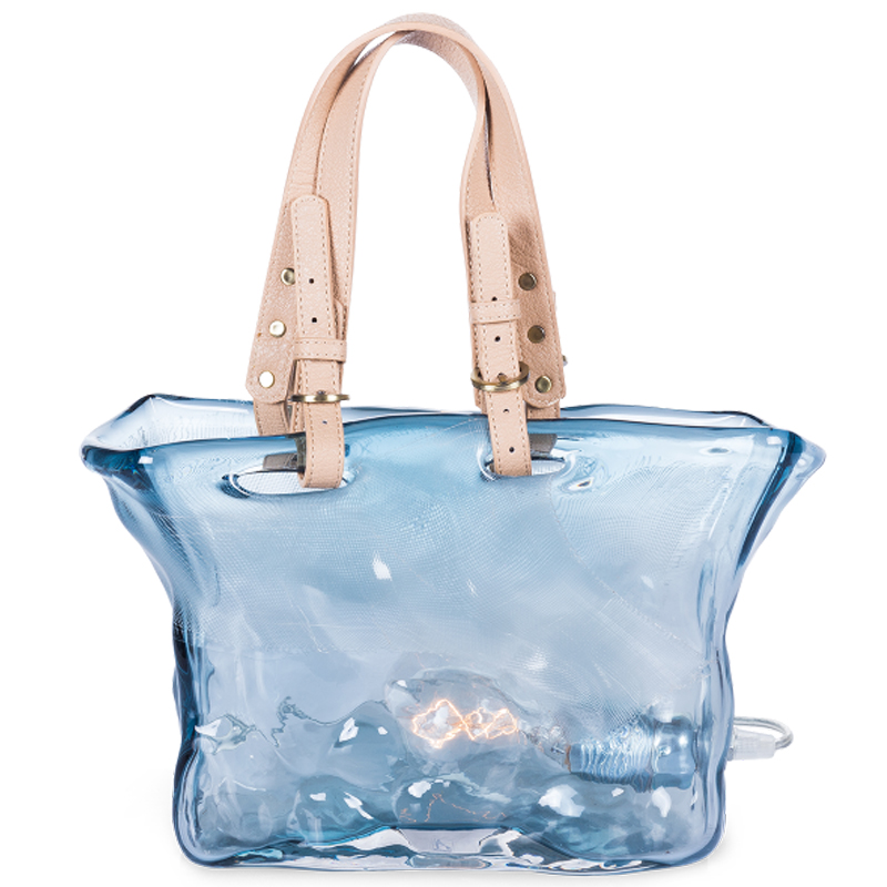 Настольная лампа Bag Lamp blue Голубой Настольная лампа Bag Lamp blue Голубой в Кирове | Loft Concept
