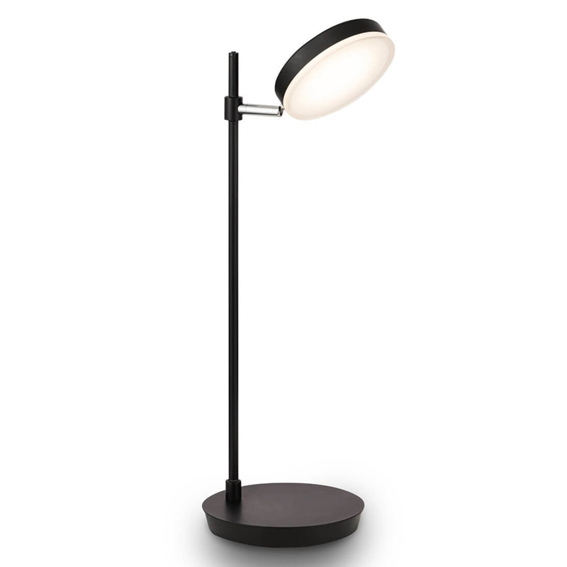 Настольная лампа Maxine Light Table Lamp Черный Белый Настольная лампа Maxine Light Table Lamp Черный Белый в Кирове | Loft Concept