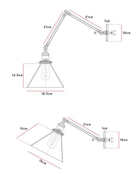 Бра Gloce Cone Shade Loft Industrial Glass в Кирове