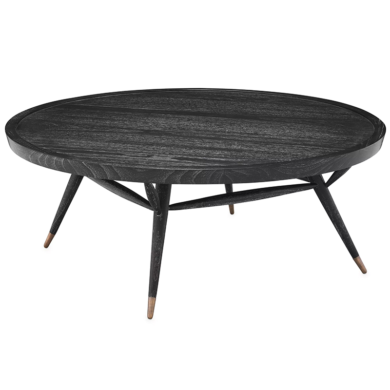 Кофейный стол Eichholtz Coffee Table Phoenix Черный Латунь Кофейный стол Eichholtz Coffee Table Phoenix Черный Латунь в Кирове | Loft Concept
