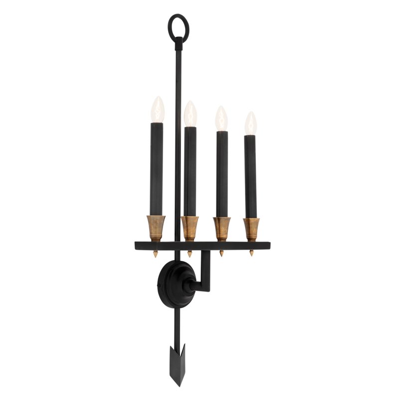 Бра Eichholtz Wall Lamp Gaillard Темная бронза Латунь Античная полированная Бра Eichholtz Wall Lamp Gaillard Темная бронза Латунь Античная полированная в Кирове | Loft Concept